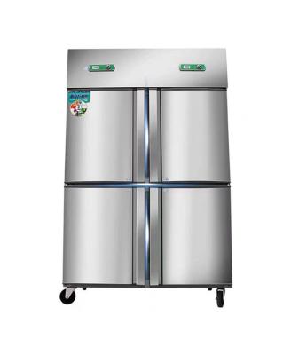 China Direct Cooling Function Meat Showcase Fridge Freezer Innovative Four-Door Refrigerator for sale