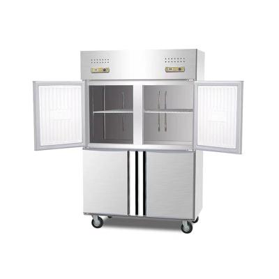 China Direct Cooling China Technology Production Display Prop Push Carts Energy Saving Freezer for sale