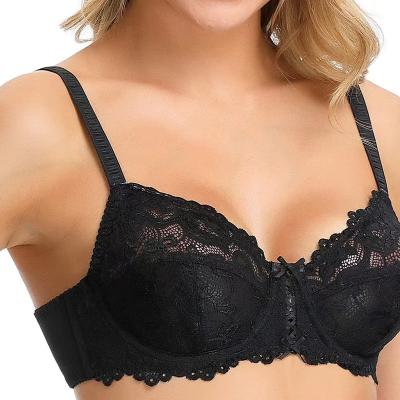 China 2022 QUICK DRY new design customize women bra garment factory? Women Plus Size Lace Bra Customize for sale