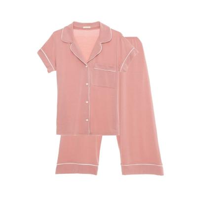 China Best Selling Cost Effective QUICK DRY Custom Pajama Top Sets For Women Sleepwear Stylish for sale