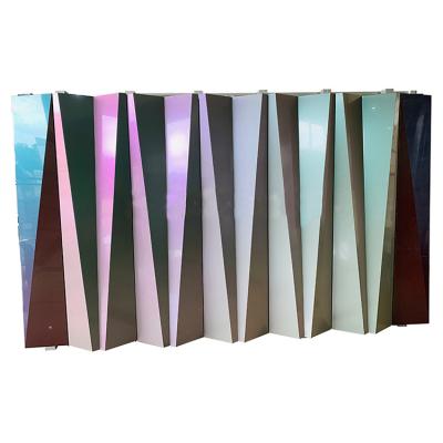 China Modern Hot Sale 3D Multi Color Aluminum Composite Panel Curtain Wall Panel Shape For Wall Cladding for sale