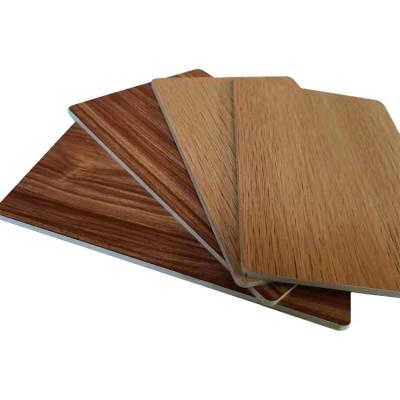 China Modern lightweight wood grain 4mm ACP 3mm aluminum composite panel with shatterproof core for kitchen for sale