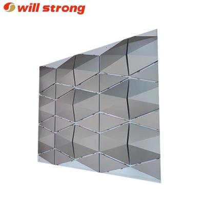 China Hot Sale 3D Modern Factory Design Cladding Interior And Exterior Easy Install Aluminum Curtain Wall for sale