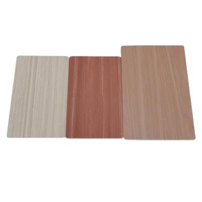 China Modern ACP Facade Aluminum Panel Factory Price Wood Grain Fire Resistance For Exterior Wall Cladding for sale