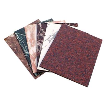 China ACP Panel Wall Cladding Color Grainte Double Easy Installation Facade Panel ACM Modern Side Stone Panel For Exterior And Interior for sale