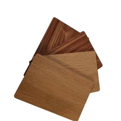 China Durable Eco-friendly Grain ACM Fireproof Wood Aluminum Composite Panel PVDF Coated Aluminum Construction Board for sale