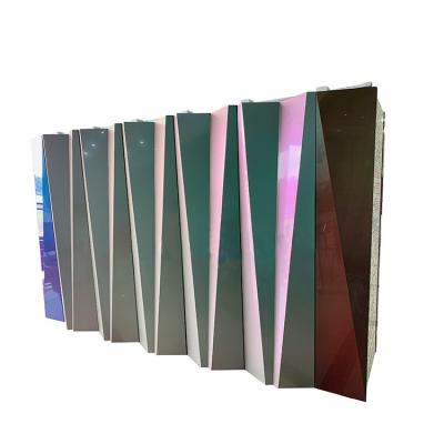 China Modern Hot Sale High Quality 3D Art Modeling Aluminum Composite Panel Wall Panel Multicolor Material for sale