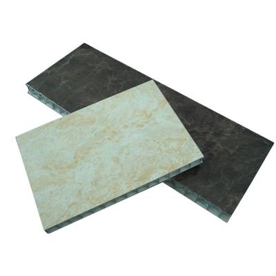 China Quality Modern Stone Grain Nice Honeycomb Aluminum Panel with Honeycomb Core for Wet/Dry Installation for sale