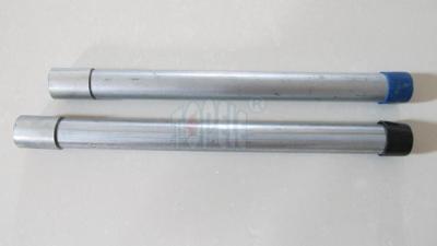 China TOPELE GI Conduit Pipe with Electroplated Couplings BS4568 Galvanized Steel Conduit for sale