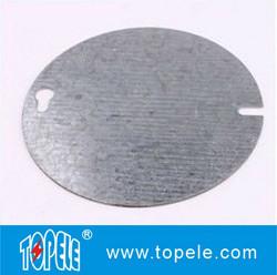 China Octagonal Galvanized Steel Cover 54C1, Flat, 4-Inch Diameter for sale