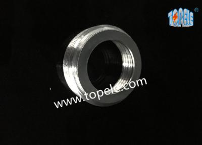 China Reducing Bushing Zinc Plated Steel IMC Conduit Fittings , Outside And Inside Threaded Reducer Nipple for sale