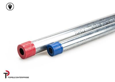 China Tubos GI de aço galvanizado elétrico BS4568 com acoplamento roscado, 10 pés à venda