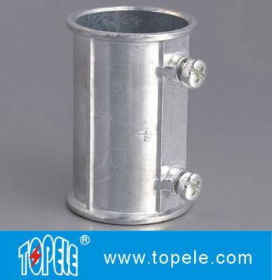 China EMT Set Screw Coupling,  Electrical Conduit Fittings Zinc Coupling/Flexible Metal Conduit Fitting Low F for sale