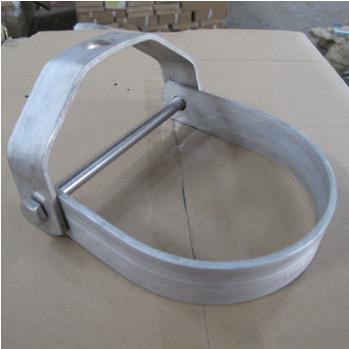 China Heavy Duty Galvanized Steel Pipe Clamps Clevis Hanger With Long Years Warranty for sale