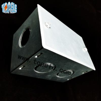 China BS4568 Steel GI Electrical Boxes And Covers For Metal Outlet Devices for sale