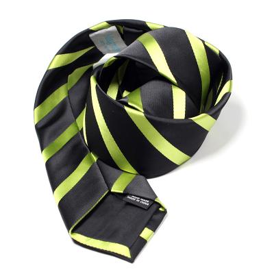 China Custom high quality custom made decoration tie polyester jacquard italian silk tie for sale