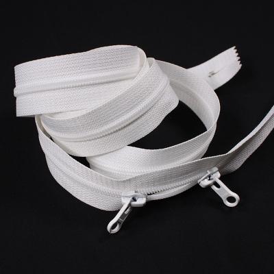 China 5# 8# High Quality Custom Waterproof Nylon Waterproof Zipper Separator Zipper Two Way Ski Suit Tent Zipper for sale