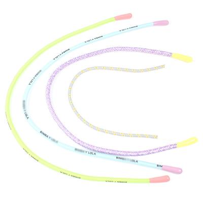 China Hot Sale Eco-friendly Custom 1mm 2mm Round Polyester Heat Shrink Tubing Puller Rope Zipper Pulls for sale