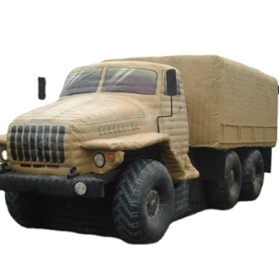 China Show inflatable military armored vehicle car model, inflatable panzer model for advertising for sale