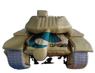 China M60T Inflatable Military Tank / PVC Inflatable Army Tank for sale