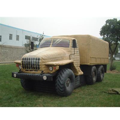 China Display Army Trucks URAL Inflatable Military Truck for sale