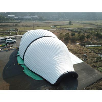 China 2021 Giants Durable Attractive Soft White Inflatable Show Tent Inflatable Concert Tent for sale