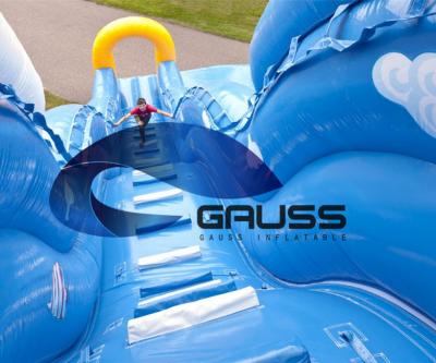 China Hotsale durable attractive soft inflatable giant slide/inflatable water slide for kids and adults for sale