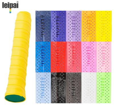 China LEIPAI LP-503 Lightweight Portable Durable Japanese Material PU Racket Over The Handle Fishing Rod Sweat Band Grip for sale