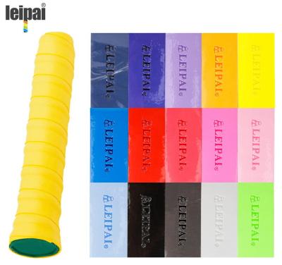 China LEIPAI LP-501 Lightweight Portable Durable Japanese Material PU Racket Over The Handle Fishing Rod Sweat Band Grip for sale