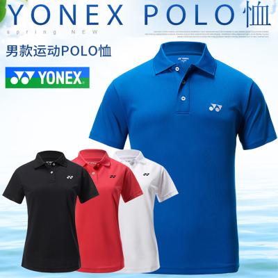 China Quick Dry Design 115189 Polo Shirt Team Wear Crew Neck Shirt Japan Yonex Clothing Breathable Sportswear for sale