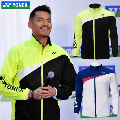 China Breathable Yonex Apparel Sportswear MEN'S WARM-UP JACKET LinDan Star Pattern Japan Design 9008 for sale