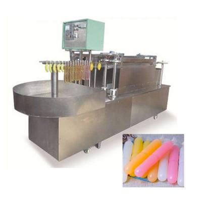 China Automatic Liquid Food Juice Beverage Ice Pop Filling Sealing Machine for sale