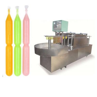 China Automatic High Speed ​​Food Popsicle Juice Jelly Pop Filling and Packing Machine for sale