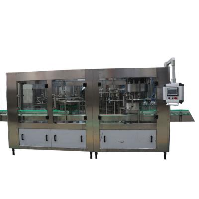 China Automatic Plastic Food Bottle Carbonated Water Juice Filling Machine for sale