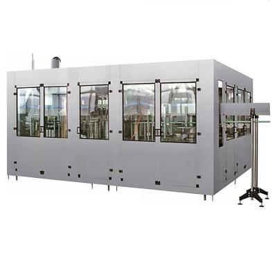 China From automatic small liquid food bottle capping labeling machines filling production line to bottle filling machine and for bottling for sale