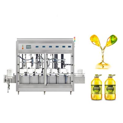 China Automatic Plastic Food Bottle Oil Seal Filling Machine for sale