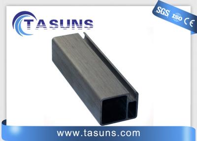 China Twill UD Shaped Pultruded Carbon Fiber Profile For Structual Trusses for sale