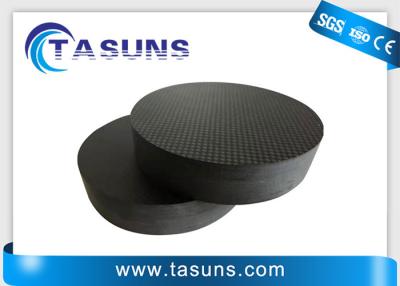 China CNC Cutting And Machining Carbon Fiber Block In Circle 500mm for sale