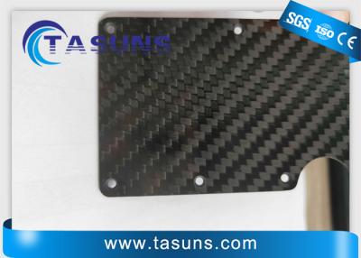 China Laser Cut Carbon Fiber Parts For Carbon Fiber Wallet for sale