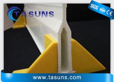 China Triangle Shaped Fiberglass Profile Pultruded Composite Beams For Truss Support for sale