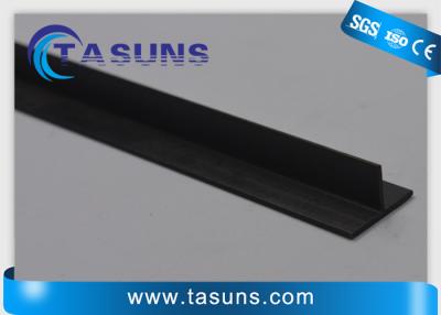 China T Shaped Carbon Fiber Profile For Frame Beam CNC Machining for sale