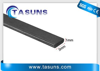 China Building Rainforcement Carbon Fiber Pultruded Profiles Carbon Flat Bar for sale