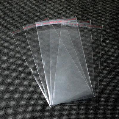 China High Quality Moisture Proof Opp Bag Adhesive Tape Clear Poly Opp Bag With Choking Warning for sale