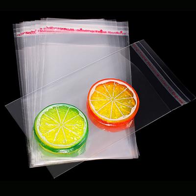 China Moisture Proof Opp Packaging Bags Self Adhesive Opp Clear Bag Cheap Price Customized Opp Bag for sale