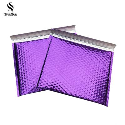 China Waterproof PE HDPE Bubble Self Seal Sealing Envelopes Files Polybag Bubble Mailing Packages for sale