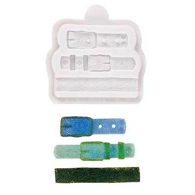 China 1Pcs Viable Hinges Screws Fondant Mold Belt Clips Locks And Key Hinges Mold Silicone Mold Cake Decorating Tool for sale