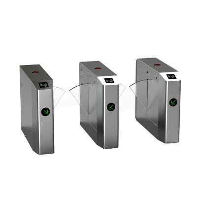 China One Entrance Flap Gate Turnstile Access Control Intelligent Security Devices for sale