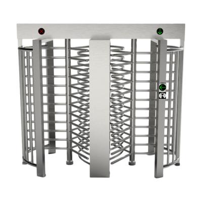 China One Entry 2 Channel High Security Full Height 304SS Automatic Turnstile Gate For Pedestrian for sale