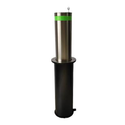 China Road Traffic Bollard System Semi Automatic Rising Retractable Bollard Security Barrier Gate for sale