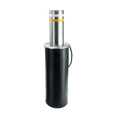 China Automatic Remote Control Automatic Retractable Bollard Aluminum Stainless Steel Parking Barrier OEM Customized for sale